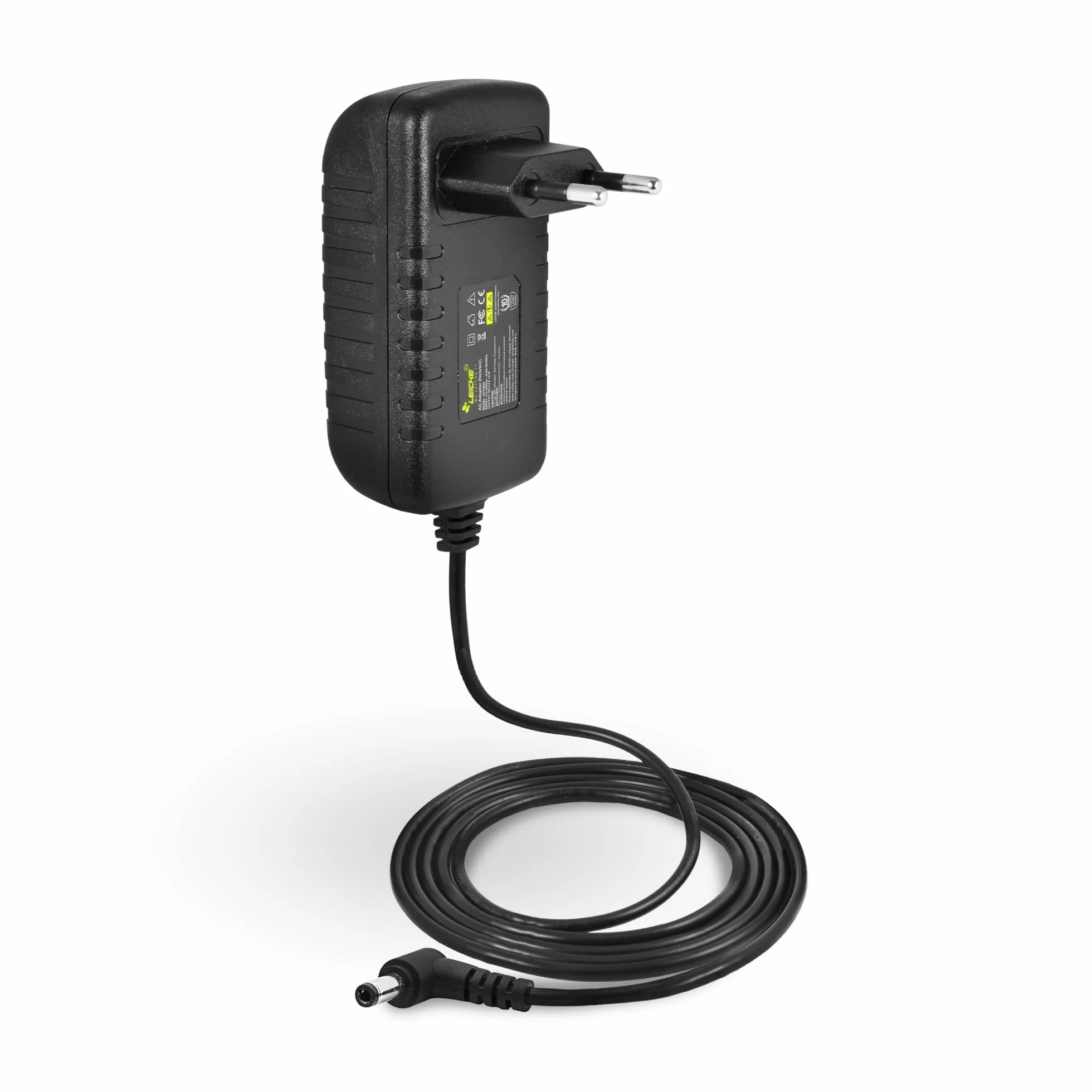 LEICKE Alimentatore per Dymo 9V 2A 18W,Caricabatterie per LabelManager LM 160 | Letratag LT-100 | LT-100H,Stampanti, Scanner,Switch,Router ed Altro