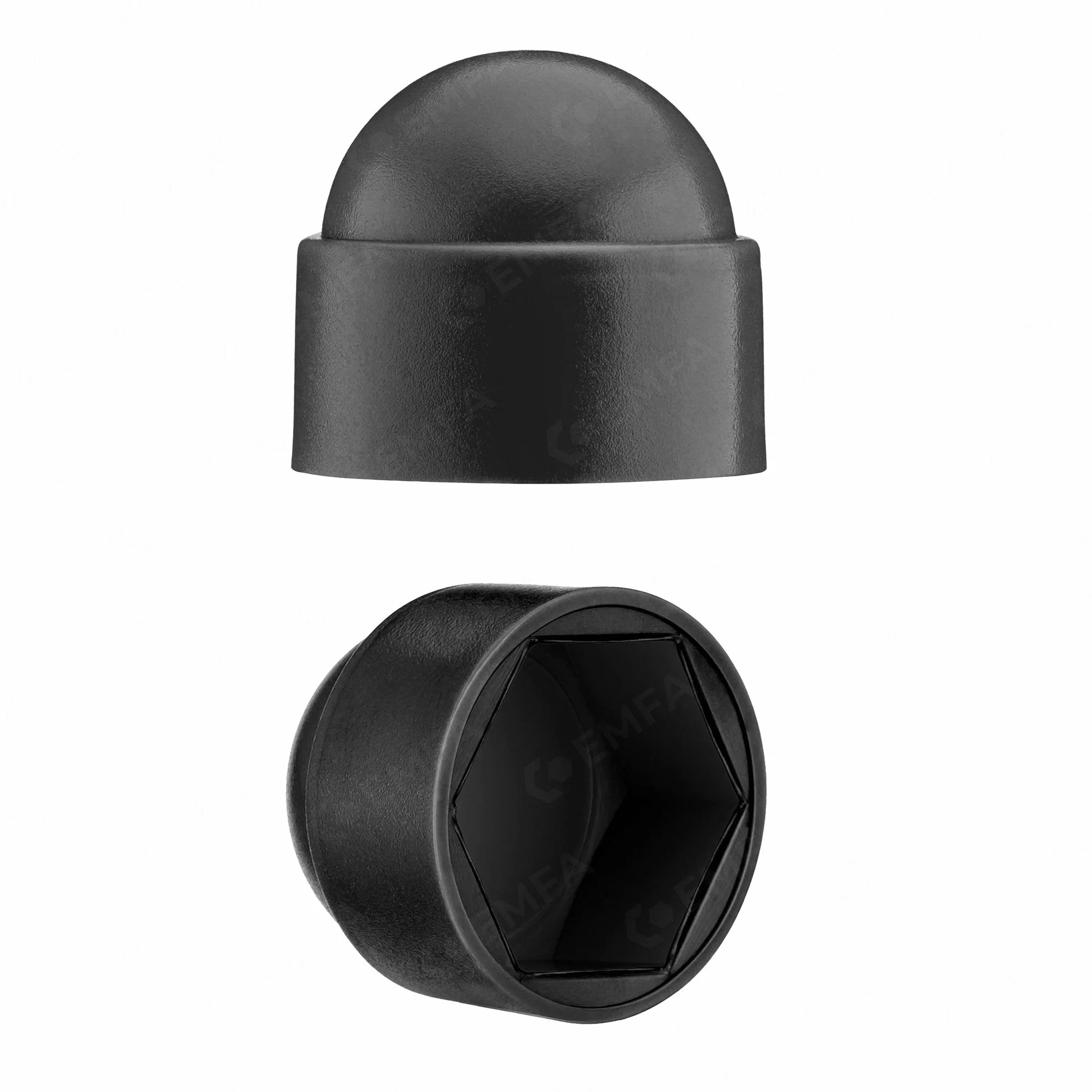 Cappucci copri-dado bulloni M8 (chiave 13) Nero 25 pezzi EMFA