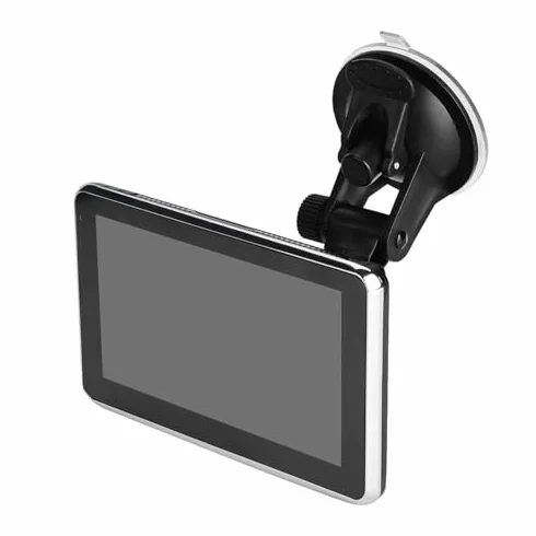 Touchscreen 5 pollici GPS Touch Screen 256 MB 8 GB universale per camion auto MP3 FM Europa Mappa/Mappe/Traffico in diretta/Parcheggio in diretta/Avvisi conducente/Voce
