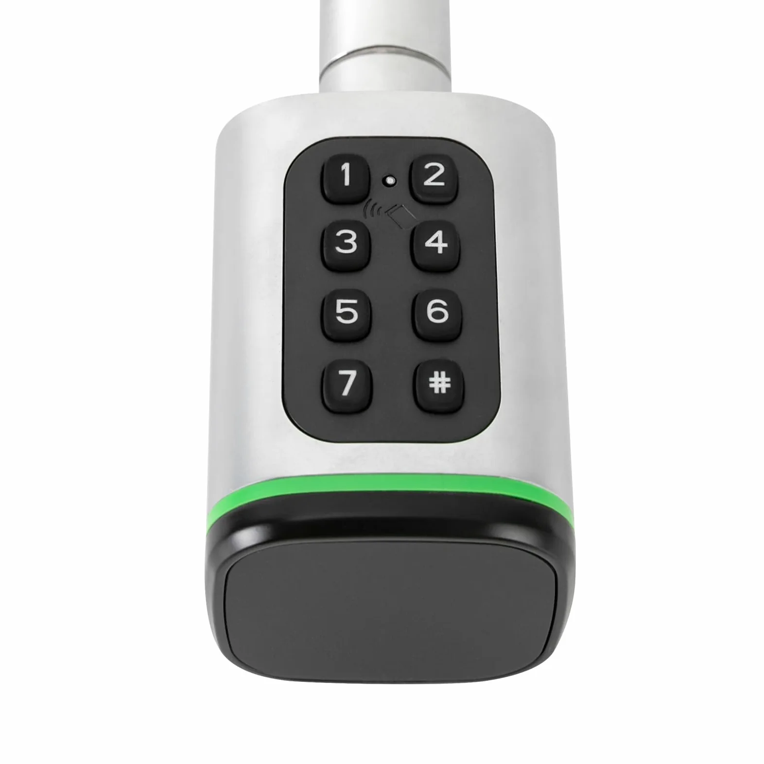 Serratura elettronica per porta, serratura intelligente con app, codice digitale, chiave e chiave, Smart Lock, lunghezza del cilindro regolabile, per porte da 35-45 mm