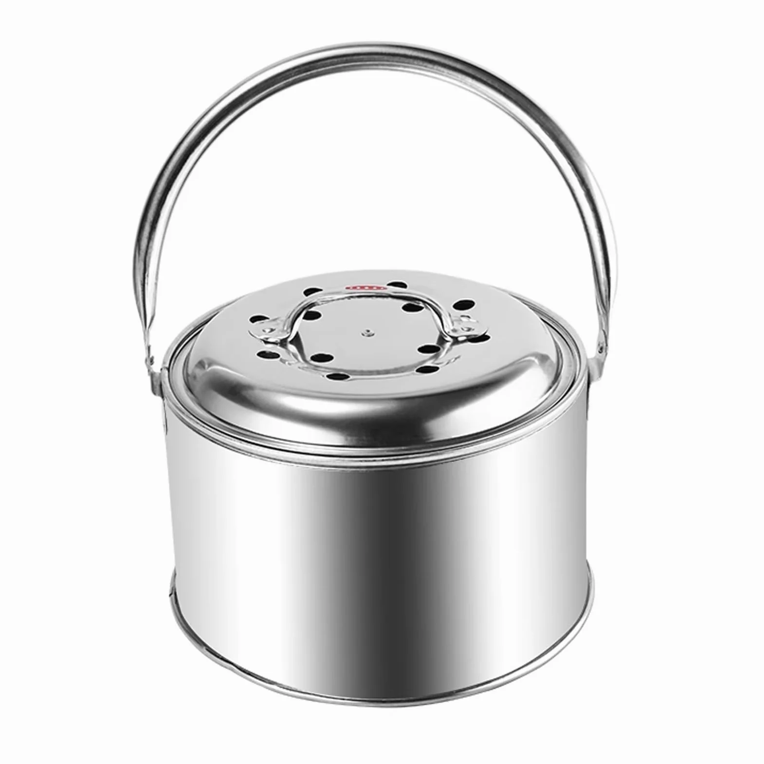 Fornello da Esterno Include Griglia e Maniglia Dotato di Fori di Ventilazione Cucine da Campeggio Tendas Adatto per Campeggio e Uso Esterno(23.5 * 16.5cm)