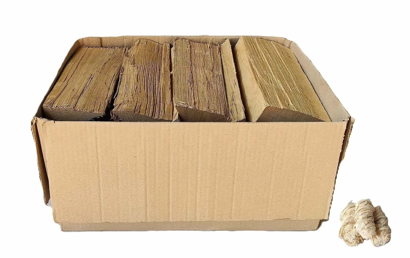Legna da ardere Rovere Secca, 10 kg, Legna da 25 cm, Camino, Braciere, Pizza, Barbecue con 3 accendini naturali