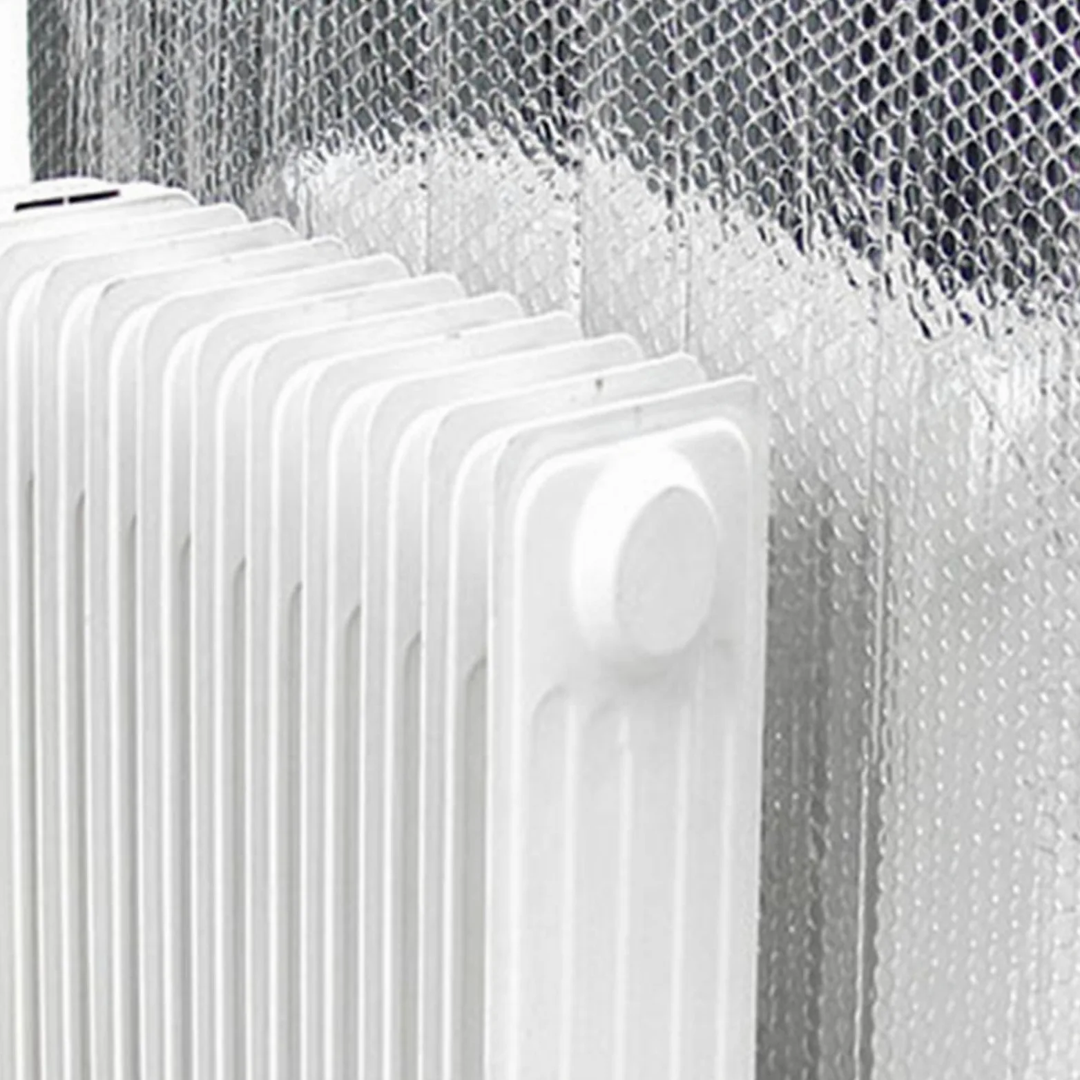 Pannello Termoriflettente per Termosifoni, Pannelli Termoriflettenti Riutilizzabile, pellicola Isolante Freddo per Vetri Finestre, Isolamento Termico e Risparmio Energetico(W 60 x H 140 cm)