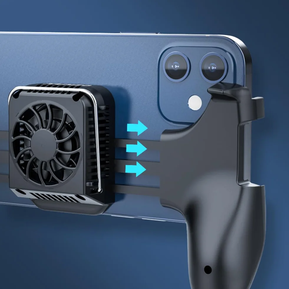 Raffreddamento Telefono Per Il Gaming, Ventola Telefono dei Semiconduttori, Radiatore Del Telefono Cellulare Per Iphone Smartphone Android