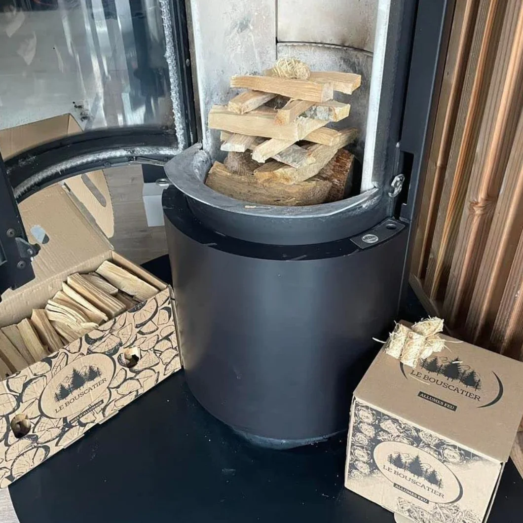 Legno di Accensione per Camino Stufa a Legna 6 kg Fabbricazione Francese