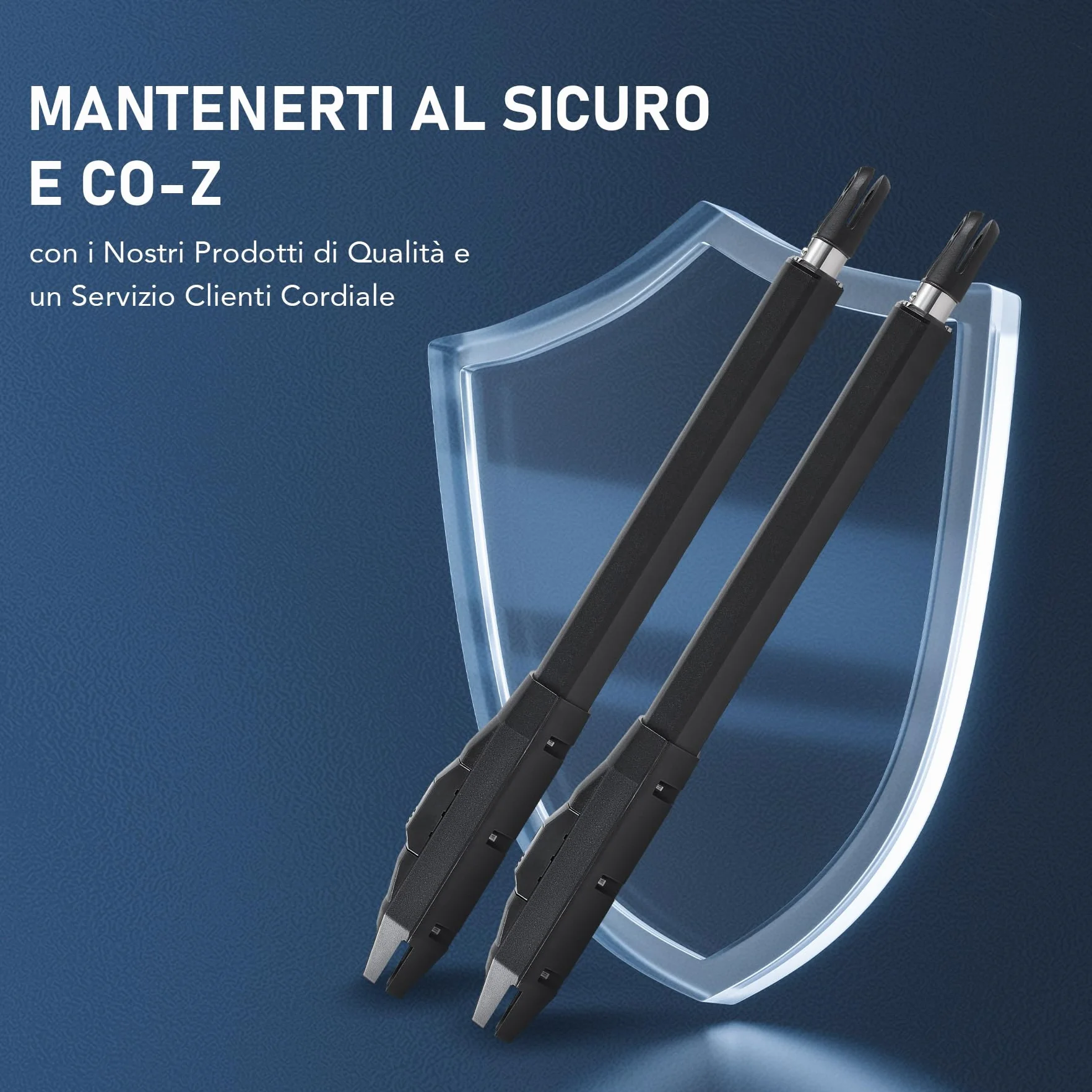CO-Z Automazione Cancello Battente 80W 800kg 6m con 2 Telecomandi