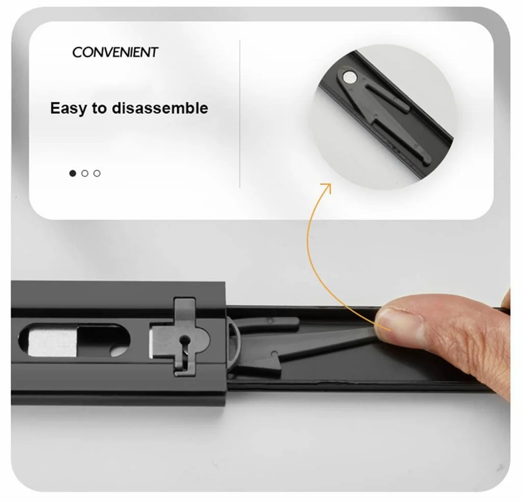 1 Paio Cuscinetti A Sfera Acciaio Guide per Cassetti 250 300 350 400 450 500 550mm con Chiusura Automatica, Estensione Completa, Metallo Nero (Misurare : 20in(50cm))