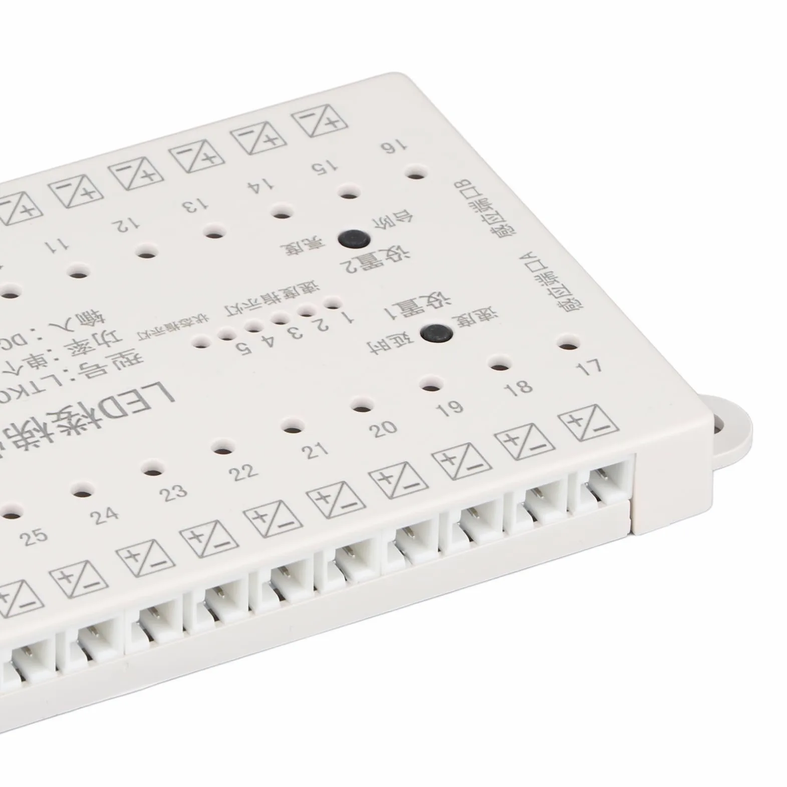 Asixxsix Luci per Scale con Sensore di Movimento, Raggio di Rilevamento 30M Controller LED Intelligente a 32 Porte, Controller LED 24V con Doppie Teste Sensore per Illuminazione Scale di Centri