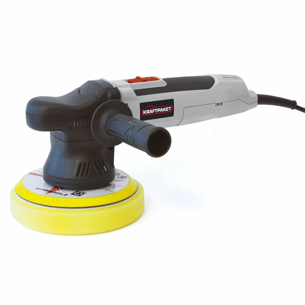 KRAFTPAKET Lucidatrice eccentrica 650W 9mm set variabile spugna tampone borsa auto barca