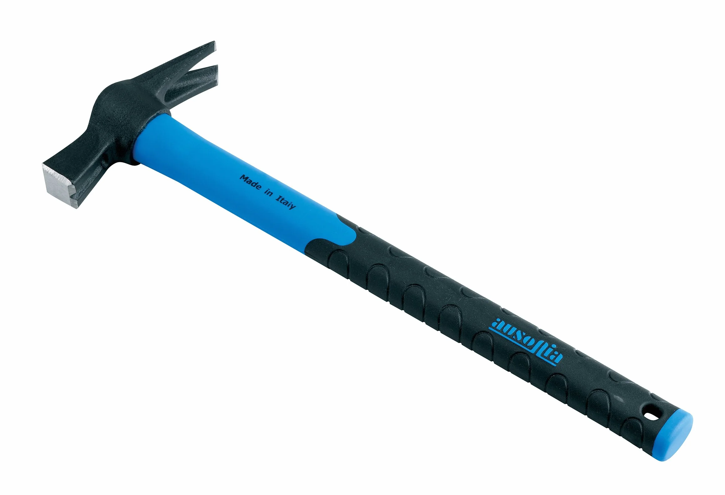 Ausonia - Martello carpentiere grammi 400 manico fibra 39 Cm
