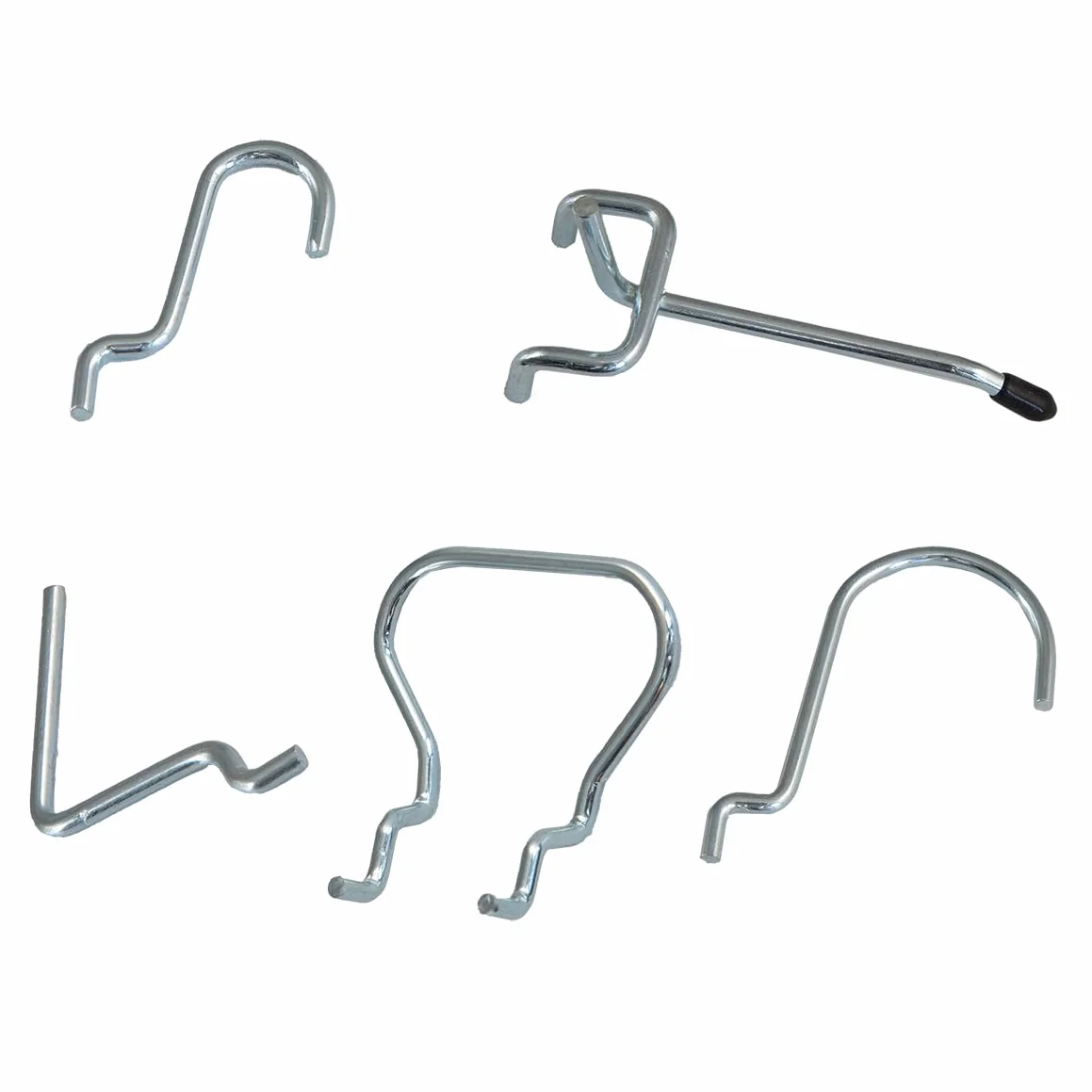 Ganci per Pannello Forato Assortimento Misto 40 Pezzi