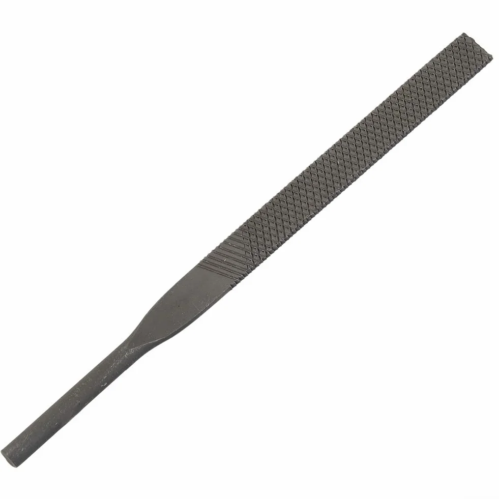 Lima piatta 5 x 140 mm denti medi per intaglio e sbavatura