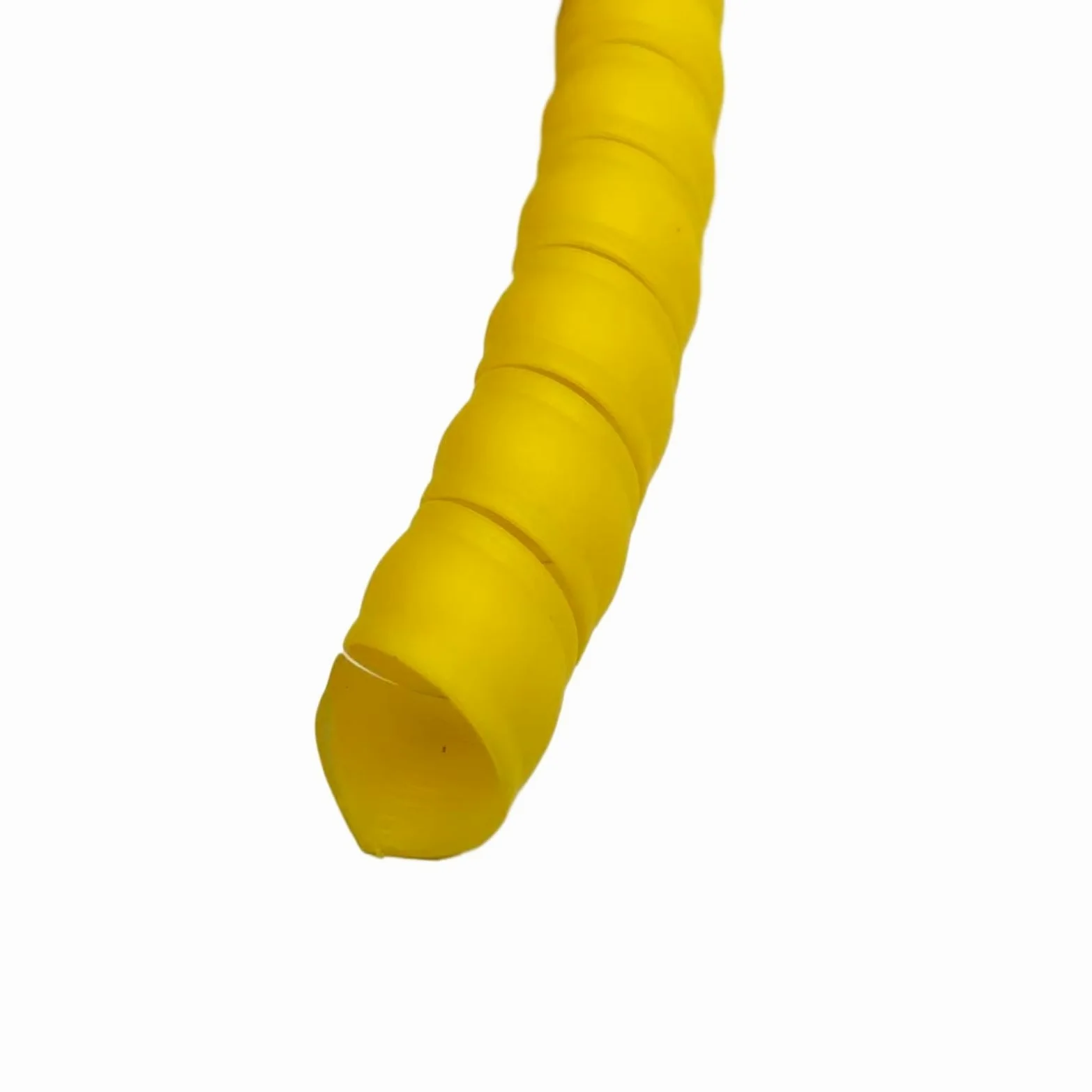 Guaina for cavo flessibile da 1 metro | Realizzata in polipropilene Protezione avvolgente a spirale for casa e ufficio(Yellow,ID 50mm)
