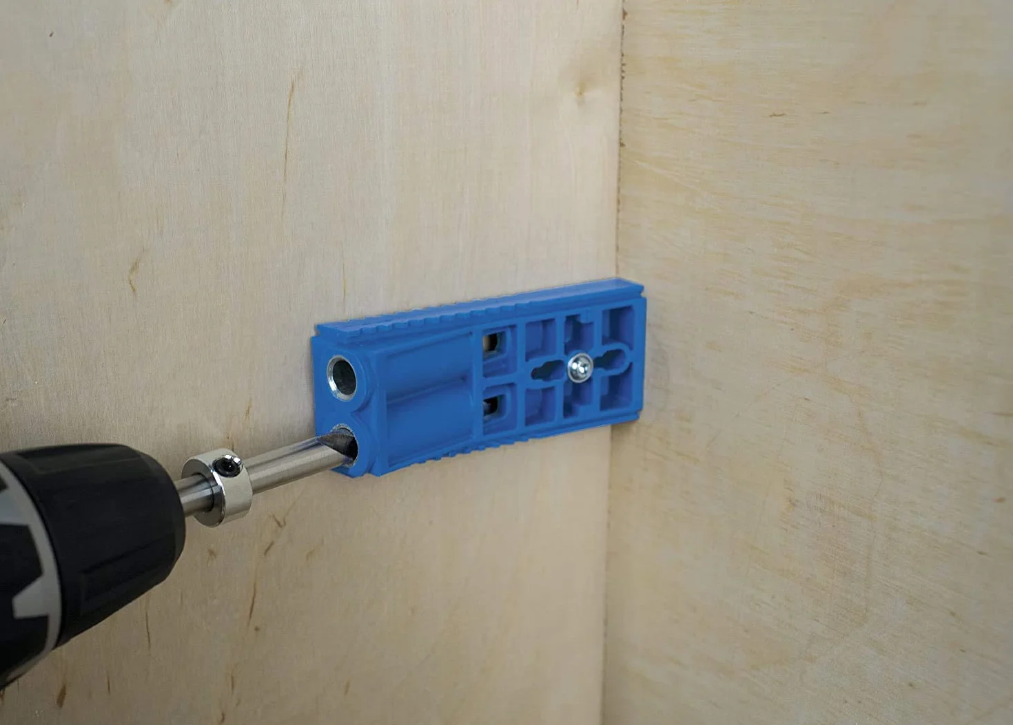 Kreg Jig R3 Kit Falegnameria Sistema Foratura Materiali 12-38mm con Accessori Custodia