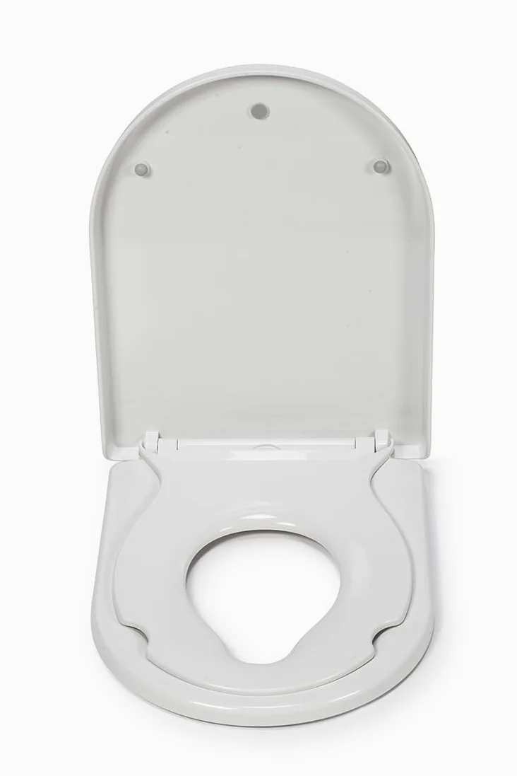 Croydex WL112322H - Sedile WC Hilier, colore: Bianco