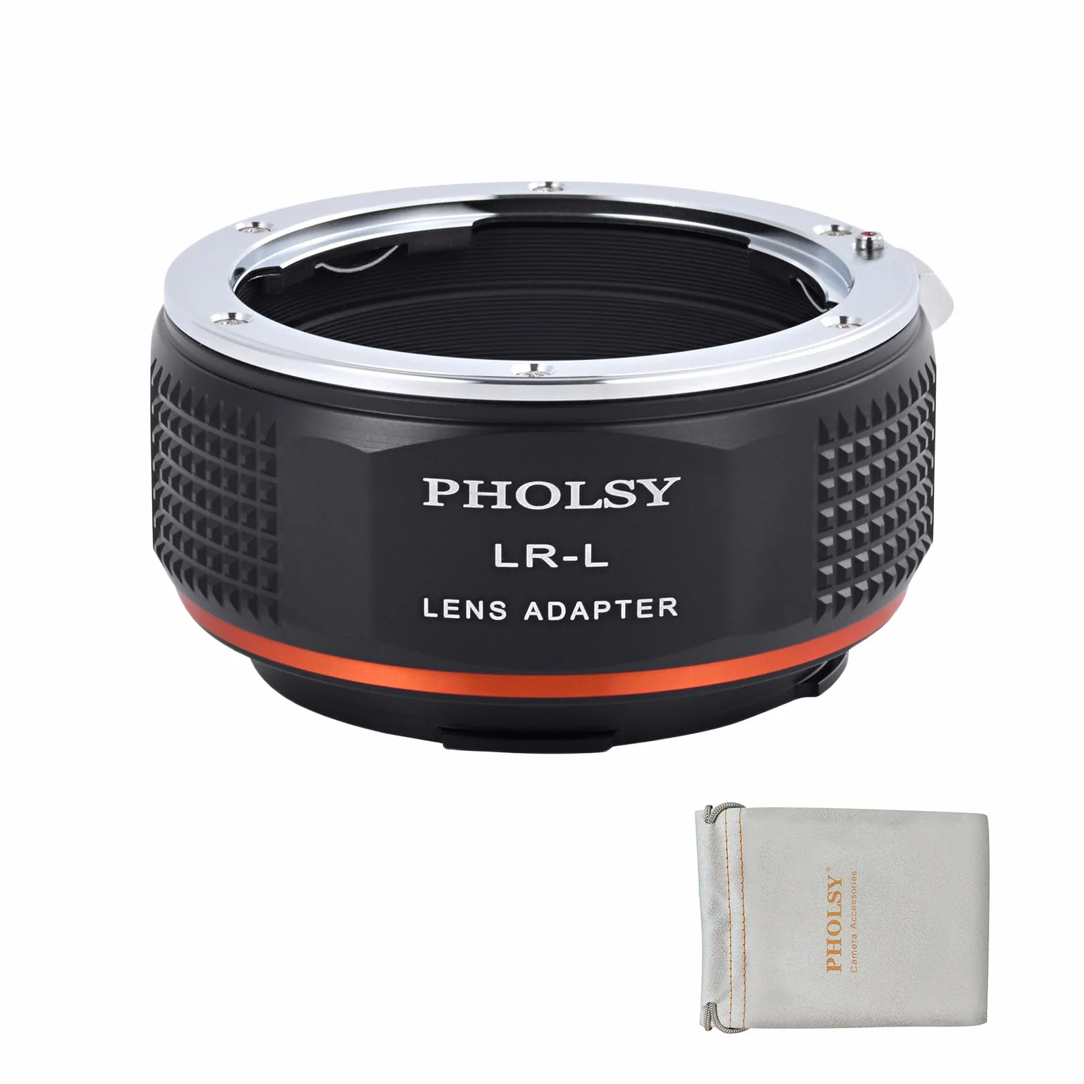 PHOLSY Adattatore per Lente Compatibile con Obiettivo Leica R LR Mount su Leica L Mount Corpo Fotocamera Compatibile con Leica SL2, SL2-S, CL, TL2, Lumix S5, S1, BS1H, SIGMA fp, fp L