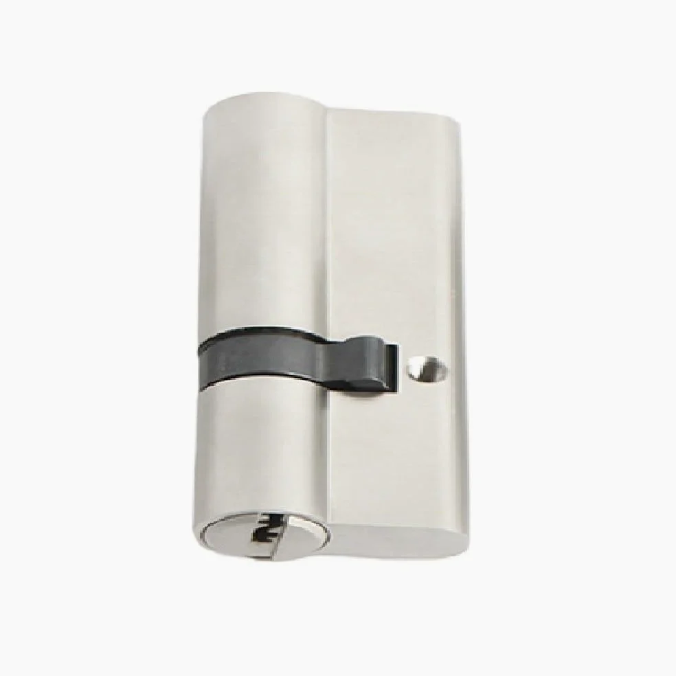 Cilindro Serratura,Cilindro per Porta 1 pz Cilindro della porta 100cm Security Porta in rame Cilindro Cilindro Interno Camera da letto Living Lock Maniglia 5 pezzi Blocco tasti in ottone (Size : DC 1