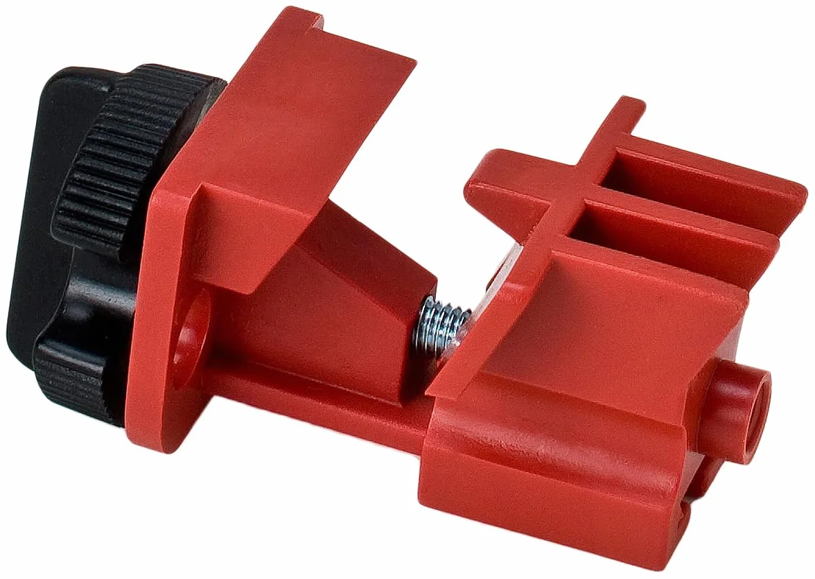 Sistema di Bloccaggio Universale Multipolare Dell'interruttore, 31.75mm x 26.67mm x 57.15mm, Rosso