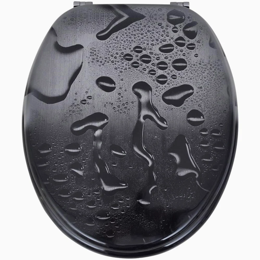 Sedile WC con coperchio a goccia d'acqua lunetta sedile WC 02_0002886
