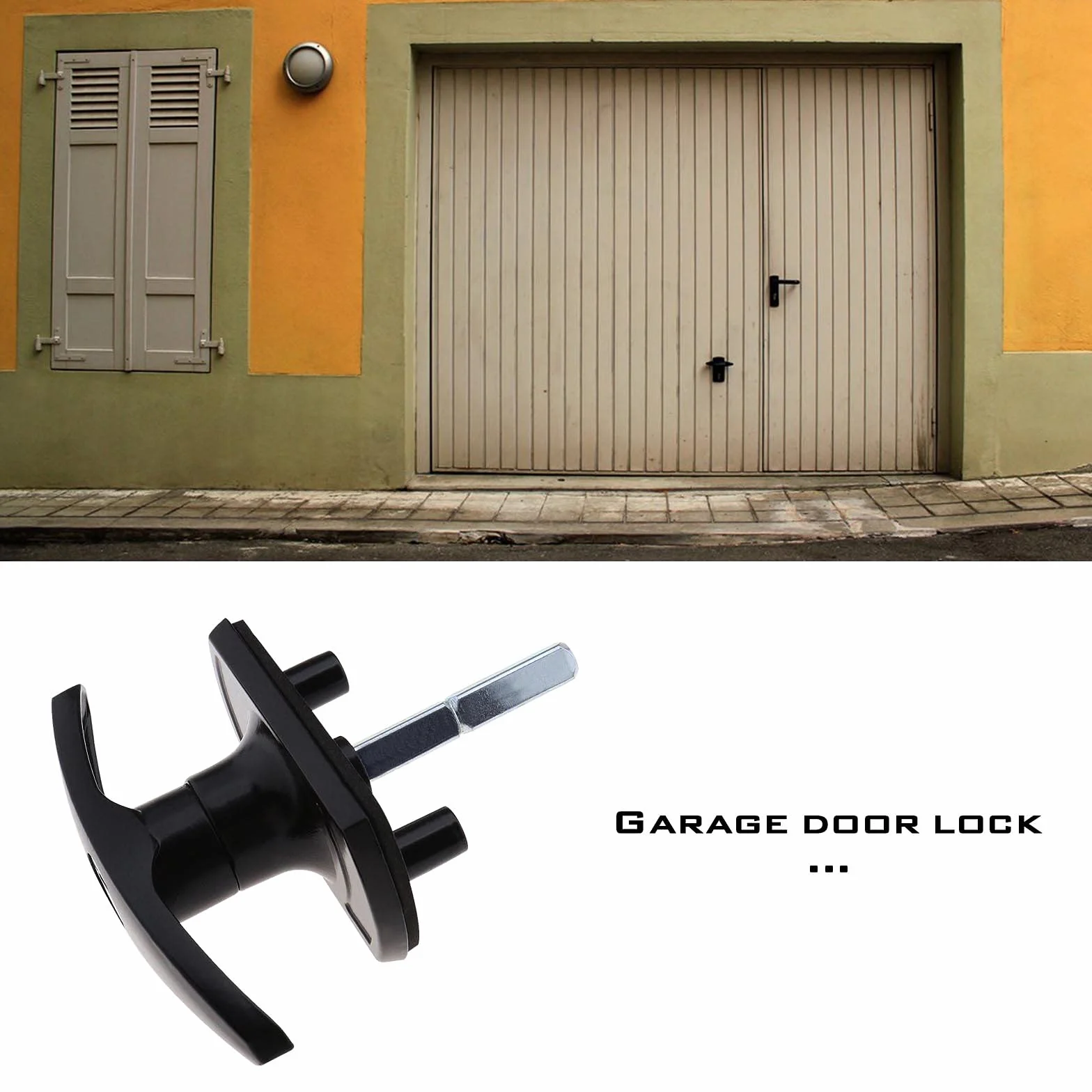 Serratura per porta del garage 18 mm barra a T albero 50 mm Cardale Henderson Merlin