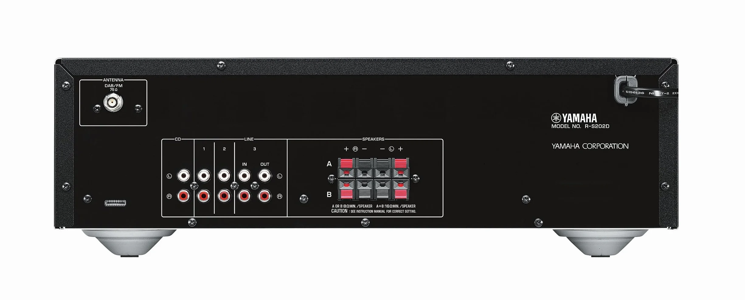 Yamaha Ars202Dbl R-S202D Sintoamplificatore, Nero, Wi-Fi