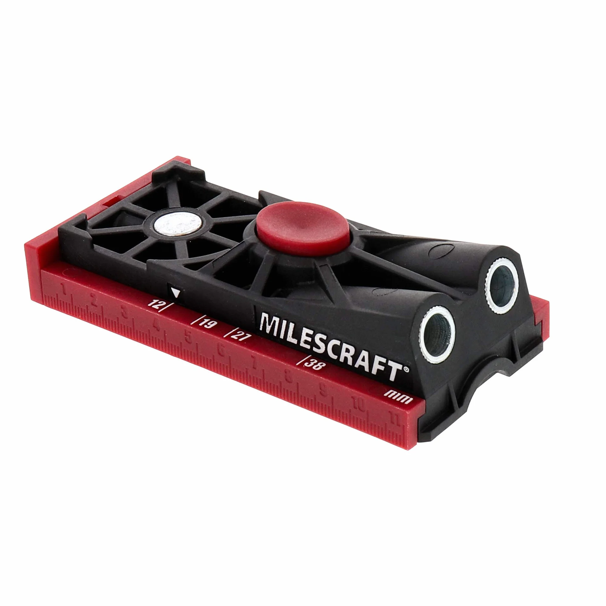 Milescraft 7336 Pocket Jig 200XCJ Double Barrel Pocket Hole Jig with Single Barrel, 2" Face Clamp