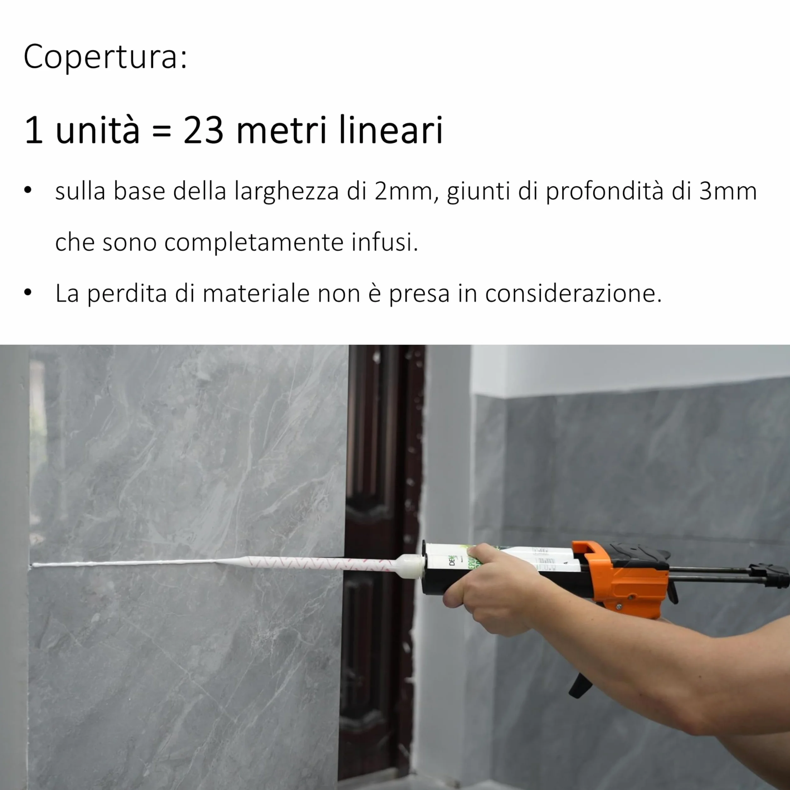 Malta epossidica per fughe piastrelle pietra impermeabile resistente macchie muffa crepe agenti chimici pavimento parete pronta uso facile applicare