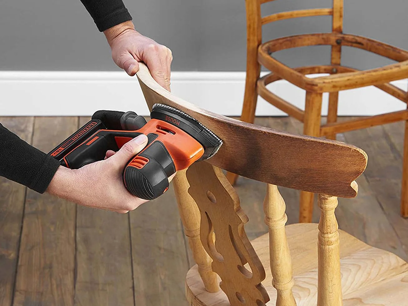 BLACK+DECKER Levigatrice Mouse Multifunzione BDCDS18-QW