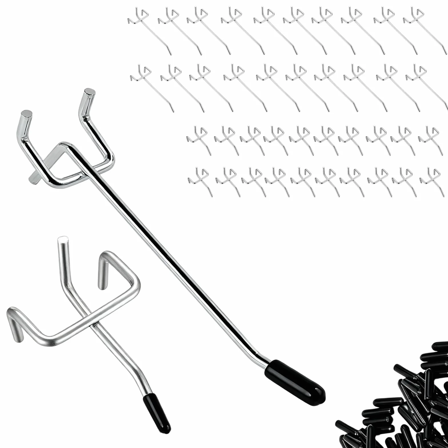 Ganci per parete forata 2,5 cm accessori officina montaggio