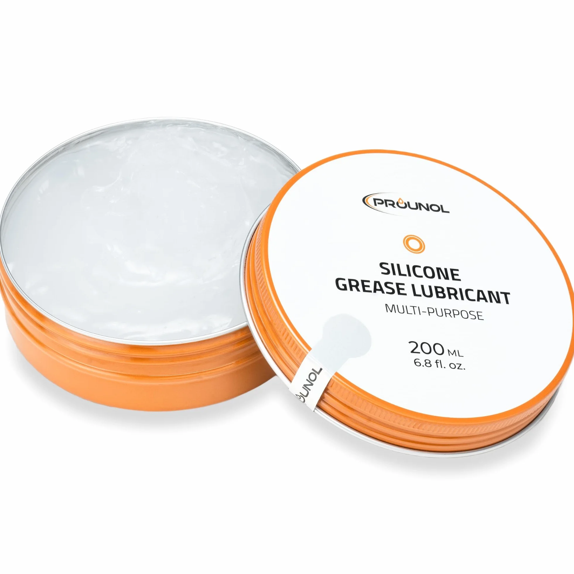 Prounol Grasso al Silicone 200 ml - Grasso Siliconico Multiuso - Pasta Dielettrica - Lubrificante per Gomma HT Impermeabile