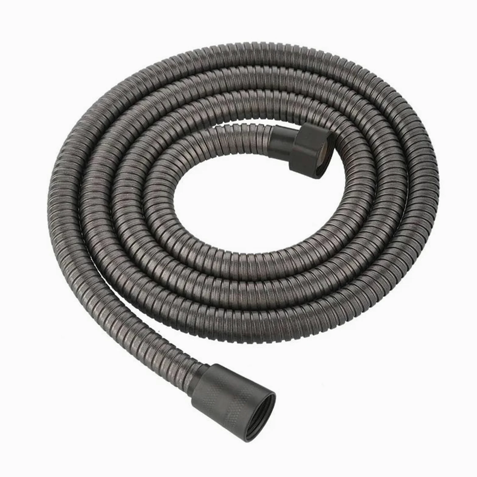 Soffione doccia pressurizzato nero argento a 9 modalità con pulsante di pausa e accensione/spegnimento, ugello di spruzzo ad alta pressione, doccia spa(1.5m grey Hose)