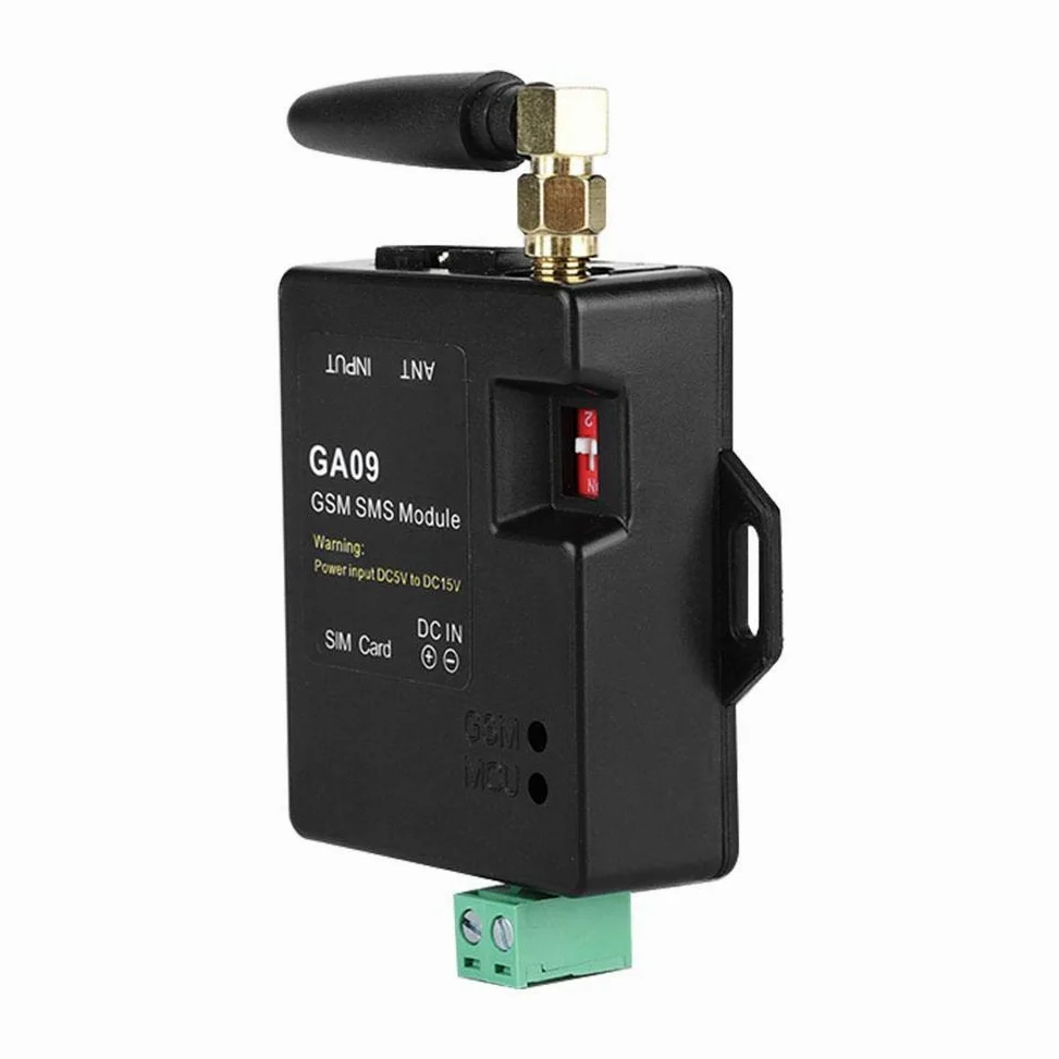 Mini Centrale di Allarme GSM a 8 Ingressi, Antifurto Wireless con Notifiche SMS e Chiamata Vocale per Porte e Finestre, Ideale per Casa e Ufficio