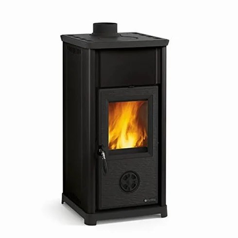La Nordica Stufa a Legna Werkstattofen Tè Nero 6,6 Kw