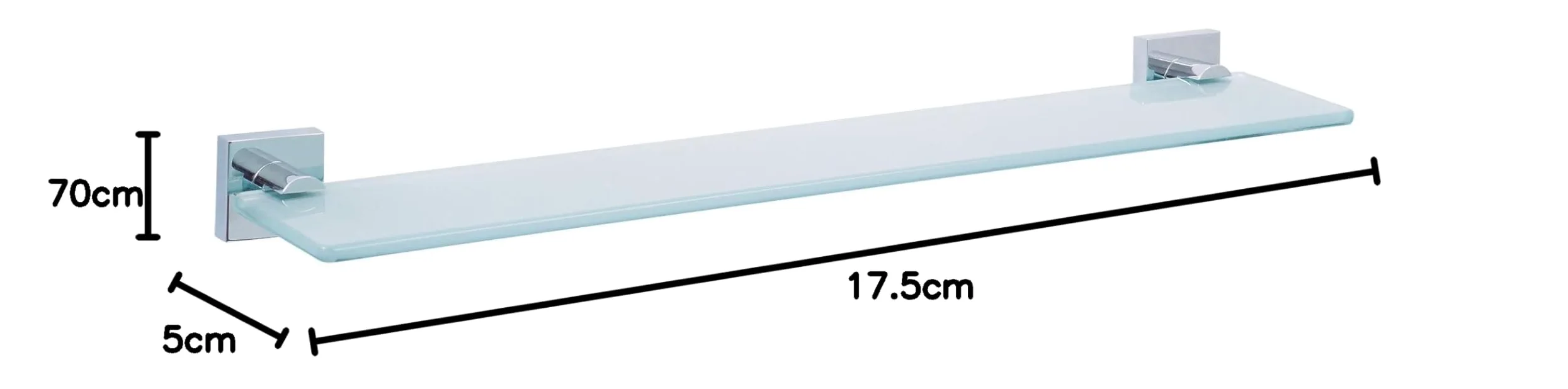 Tesa Ekkro Porta Spazzolino da Denti, Metallo Cromato Lucido, Autoadesivo, Tecnologia di Montaggio Adesiva, 95mm x 67mm x 110mm