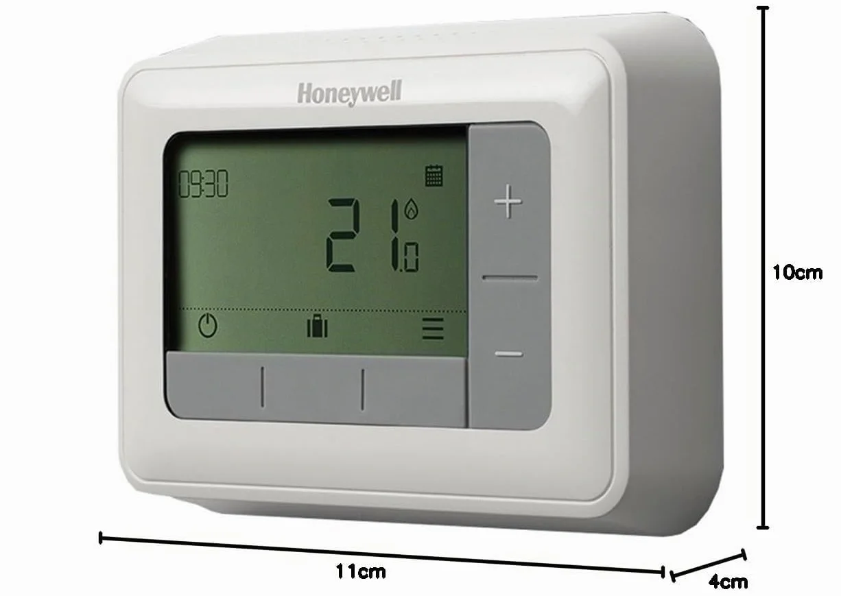 Honeywell T4H110A1021 T4 Termostato programmabile 7 Giorni 230V Bianco