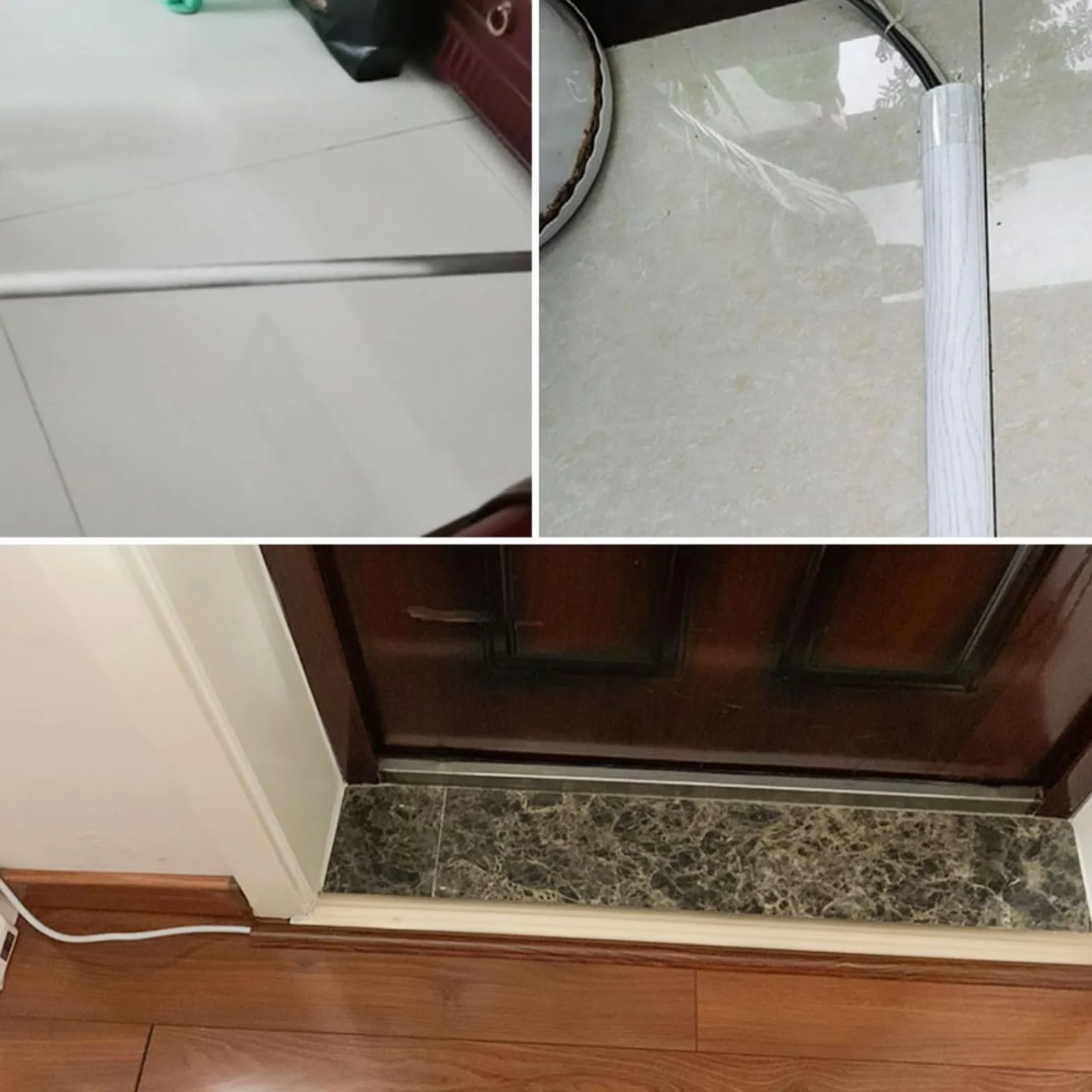 Canalina passacavi, Copertura Cavi semicircolare, Copertura Cavi per Parete, Canalina di Gestione Cavi, Protezione Cavi di Terra, Verniciabile, Facile da installare, Robusto, per scrivanie d
