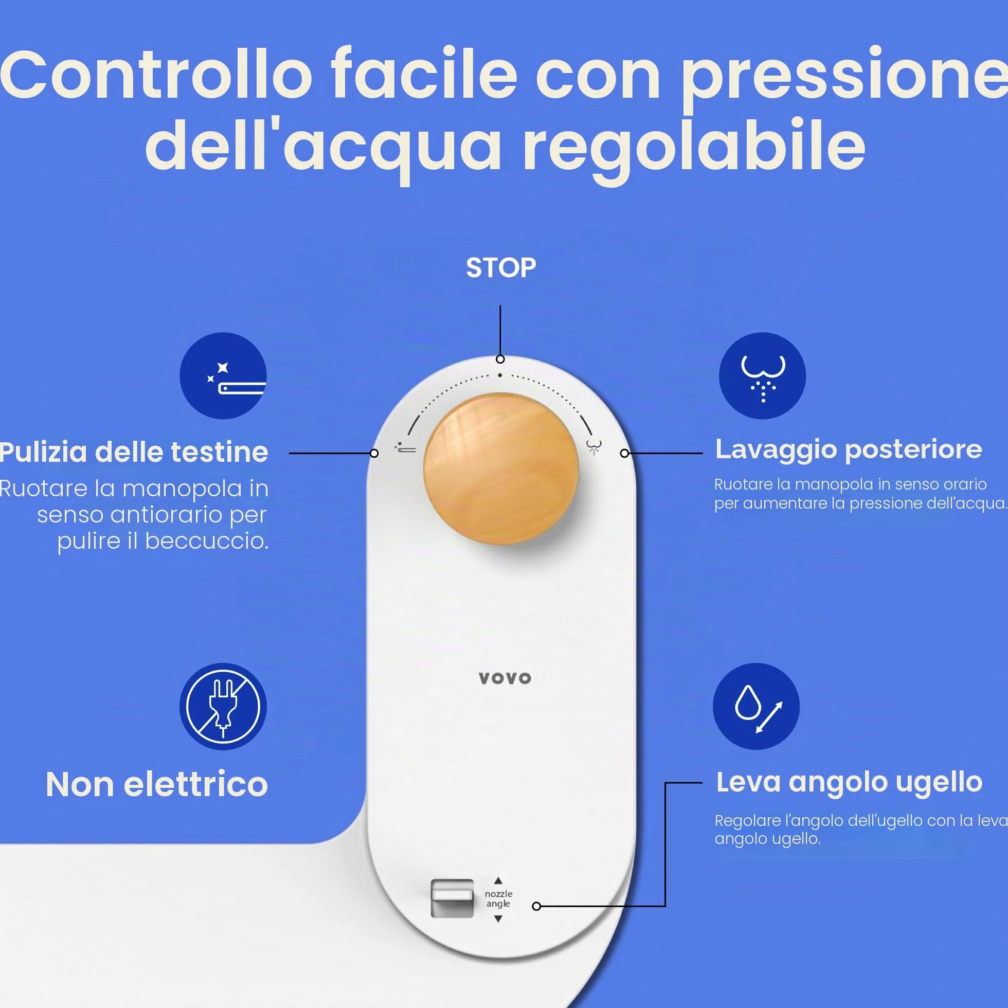 Sedile bidet non elettrico Basic 9