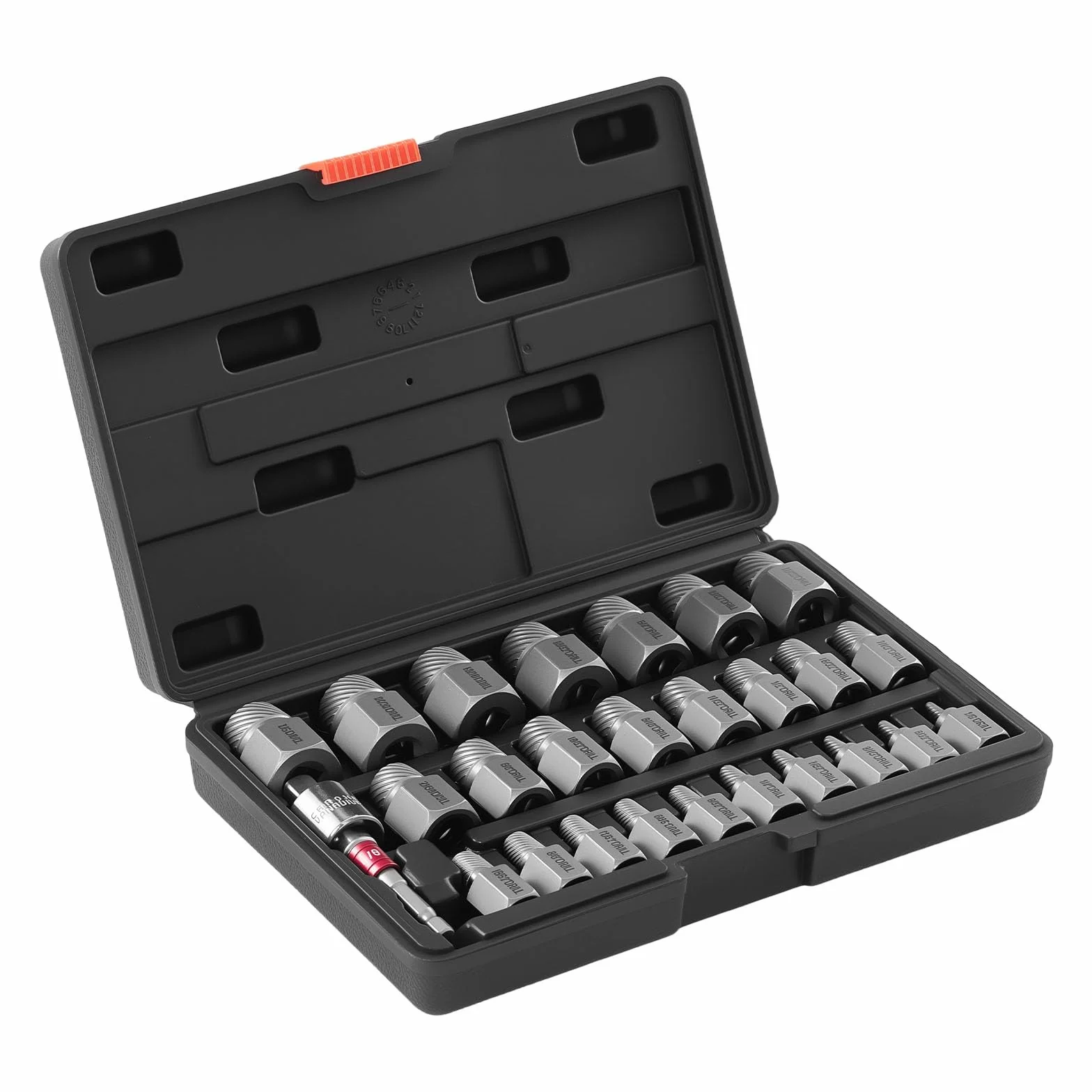 VEVOR Set di Estrattori per Bulloni Danneggiati 27 pezzi, Set di Bussole per Estrazione di Dadi Rotti Utensili per Rimozione Bulloni Danneggiati per Riparazioni Domestiche Officina Garage