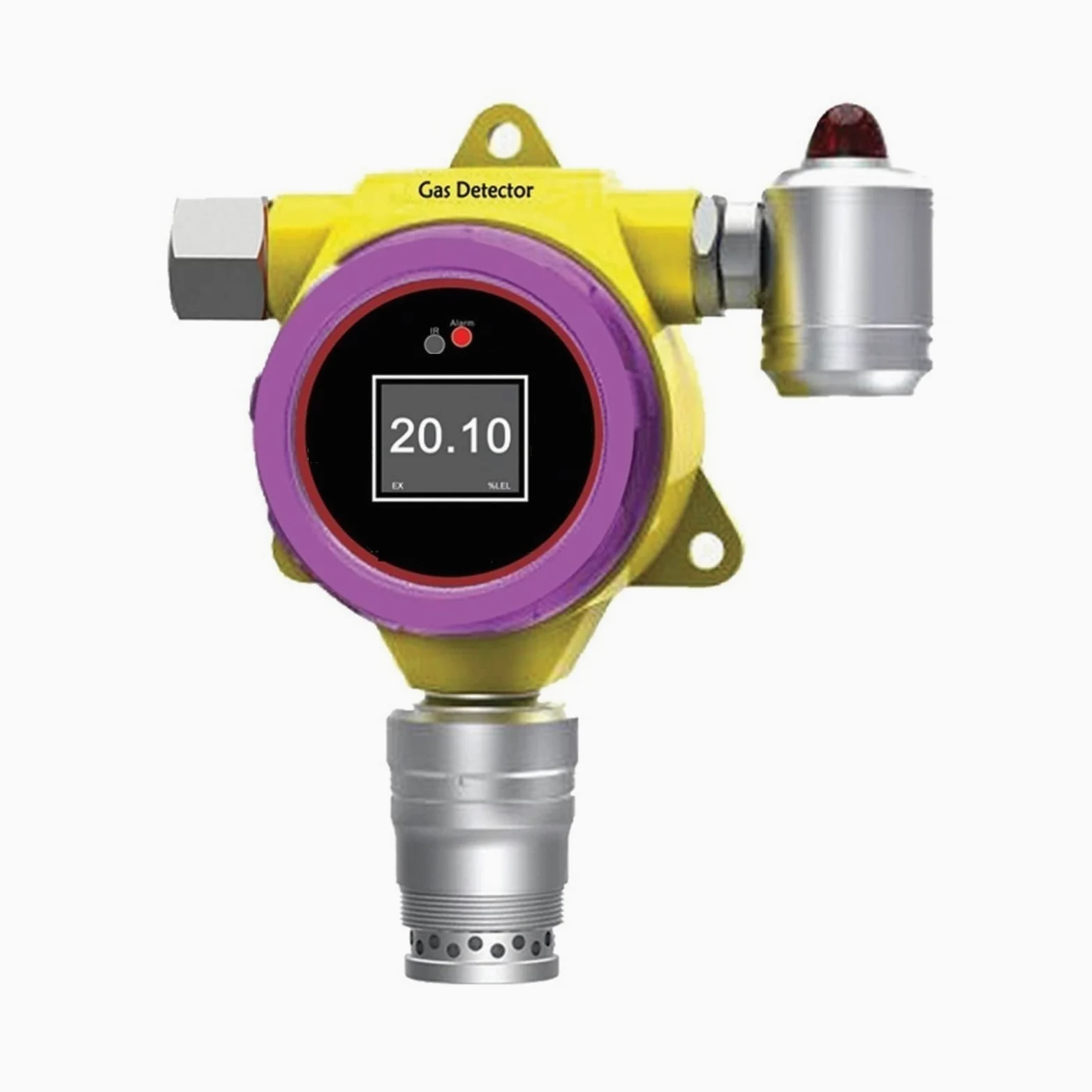 Monitor gas, rilevatore perdite gas, Gas idrogeno solfuro fisso Rilevatore a gas singolo, polvere e esplosione, allarmi di luce e vibrazione per casa, camper, fognatura