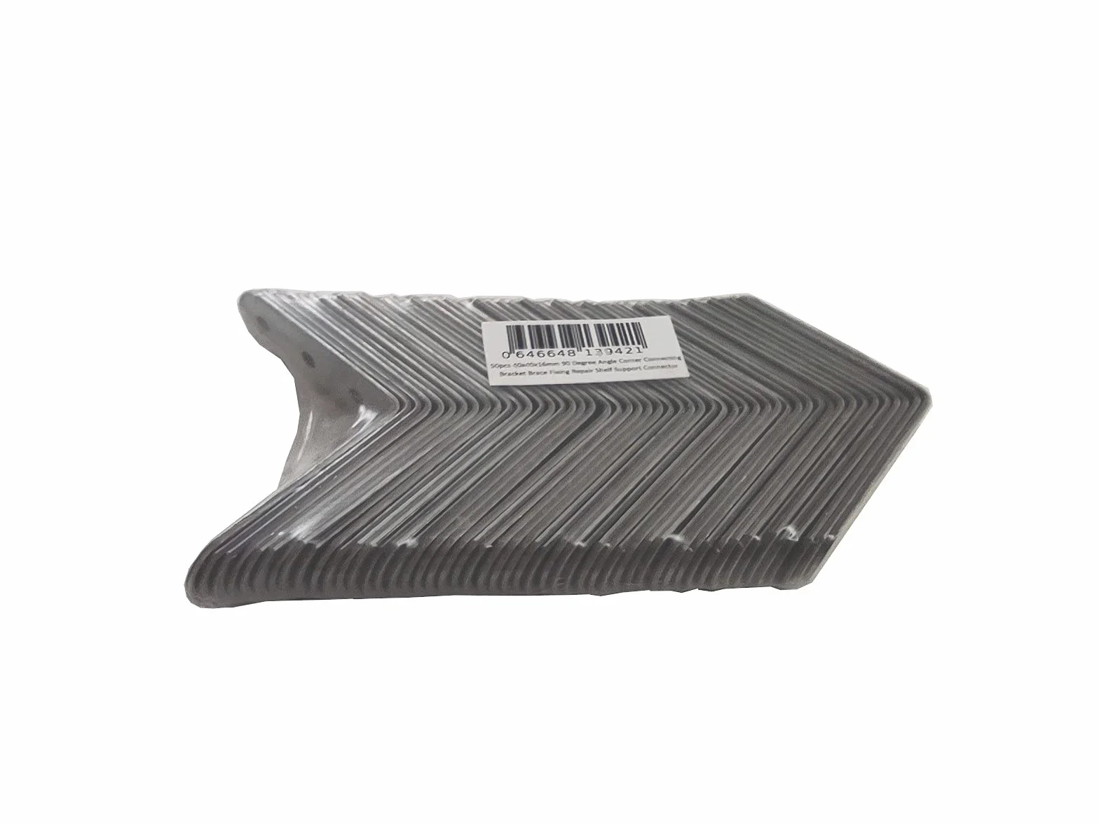 Staffe Angolari Metallo 90 Gradi 40 x 40 x 16 Supporti Angolo Retto Acciaio