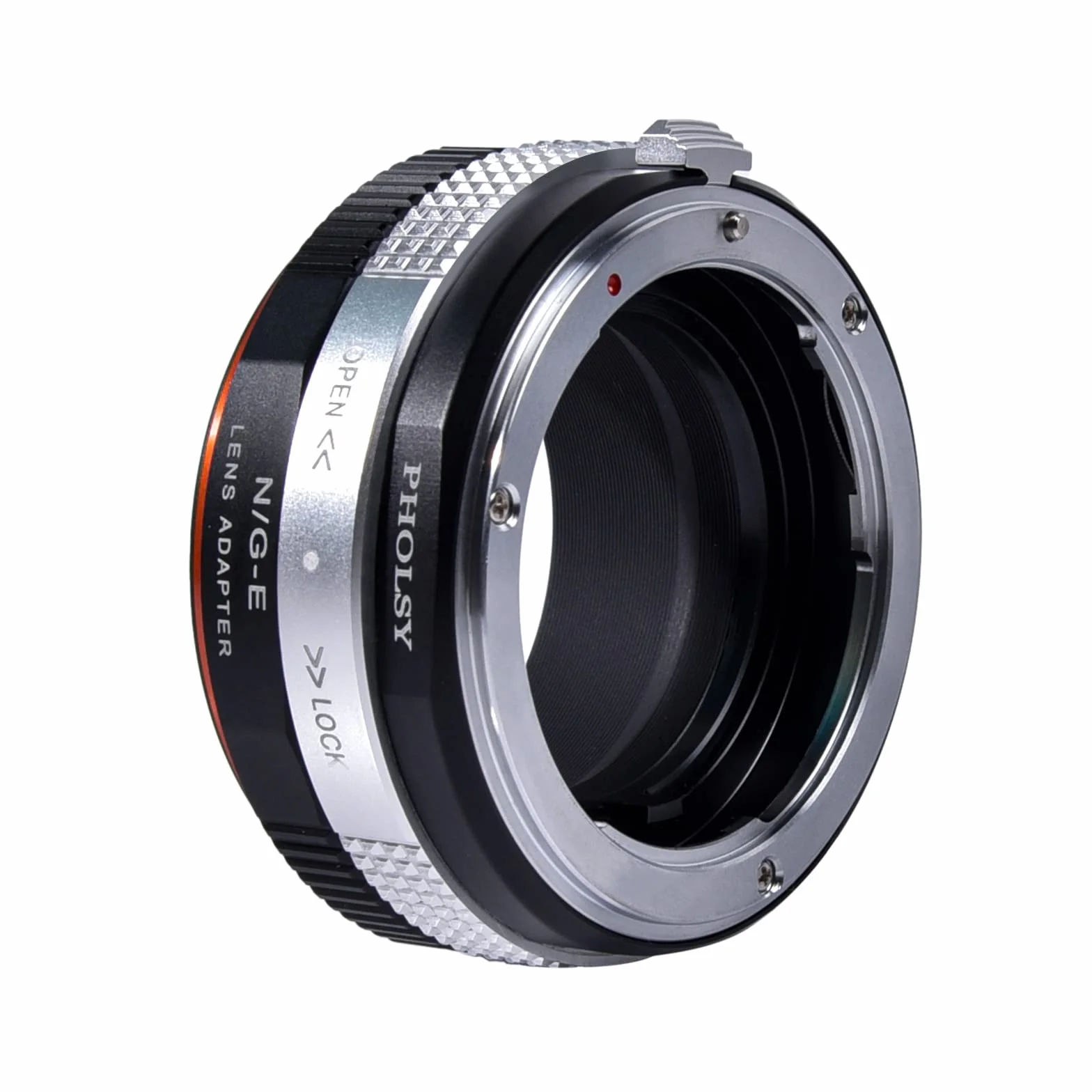 Adattatore con Ghiera Diaframma per Obiettivi Nikkor F (G) sulla Fotocamera per Sony E, a1 a9, a7S III/II, a7S, a7R II/III/IV/V, a7R, a7C, a7 II/III/IV, a7, a6000 a5000 a3500, NEX Serie, QX1, ZV-E10