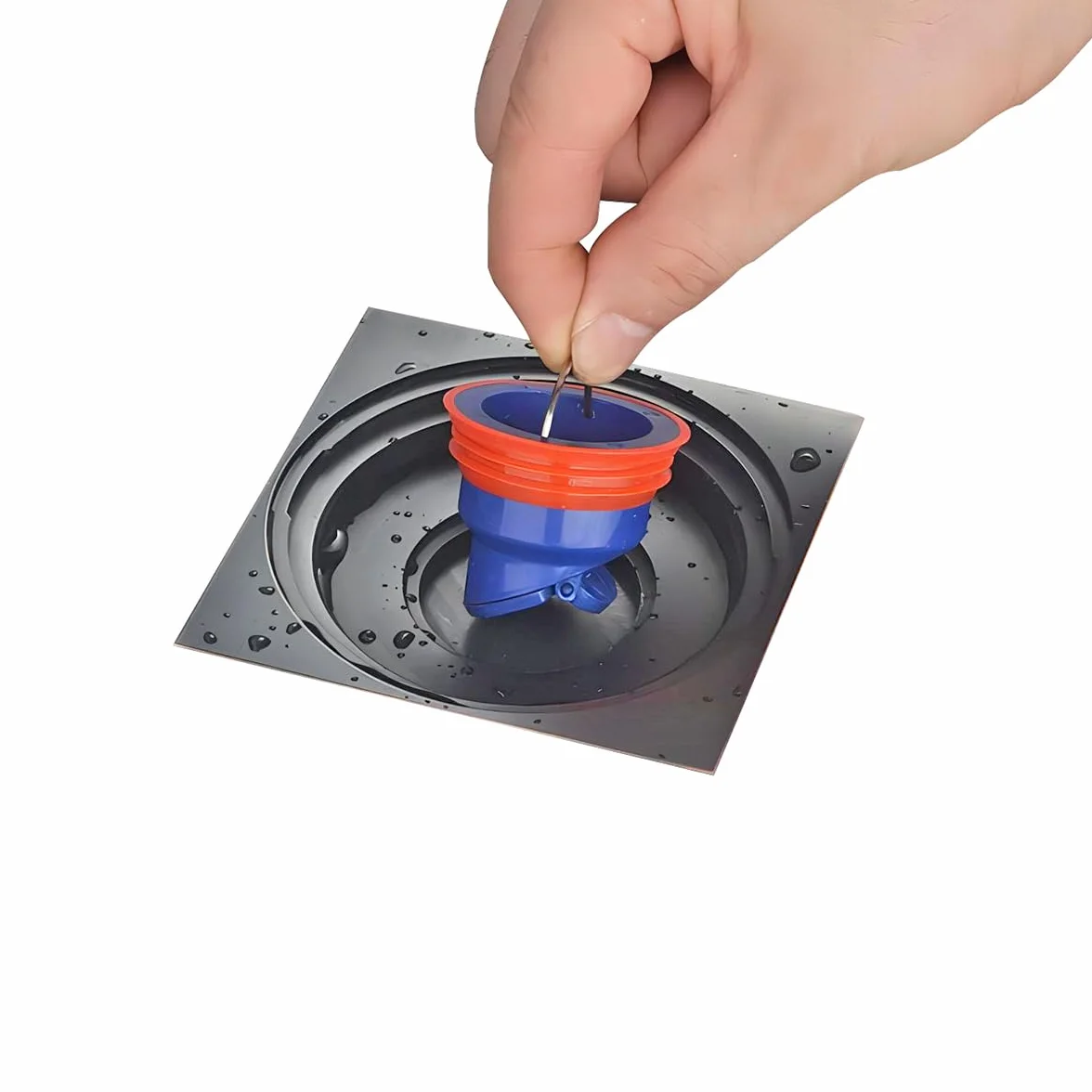 Qrity 2 Pezzi Valvola di Scarico Deodorante per Pavimento Bagno Cucina