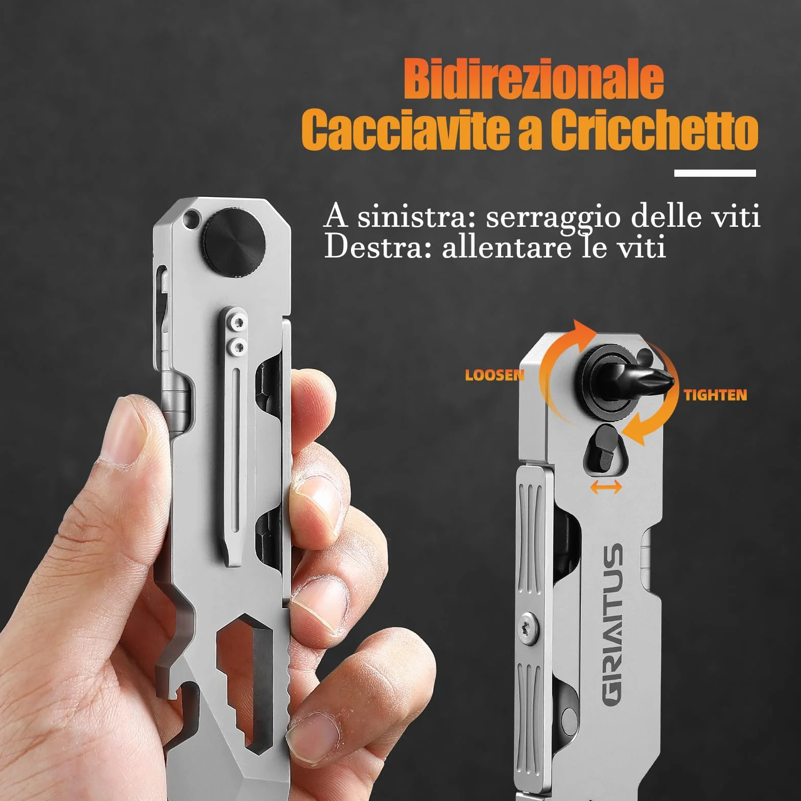 Edc Pry Bar 10In1 Multitool Idee Regalo Uomo Donna Regali Natale con Cacciavite a Cricchetto Bidirezionale E Penna Eterna, Chiavi, Piede Di Porco, Apribottiglie