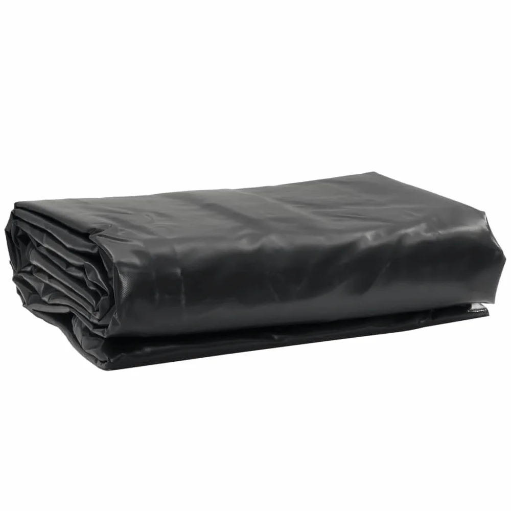 Mangloder - Telone di copertura nero, 5 x 5 m, 650 g/m², impermeabile, antistrappo, resistente ai raggi UV, con occhielli, rinforzato, per giardino, campeggio, auto, barca, rimorchio, cantiere