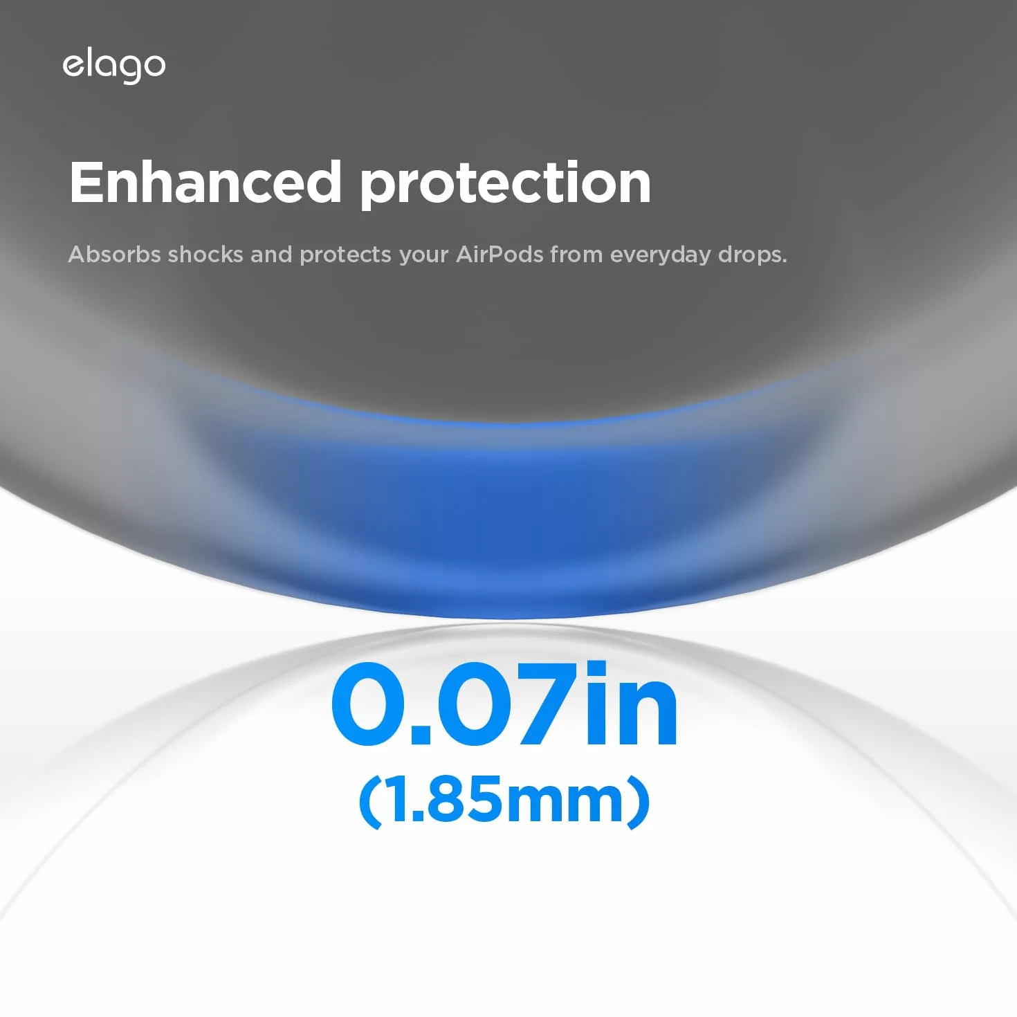 elago Custodia in Silicone Premium per AirPods Pro 3, Compatibile con Ricarica Wireless, Morbido, Protezione Totale, LED Frontale Visibile, con Moschettone (Nero)