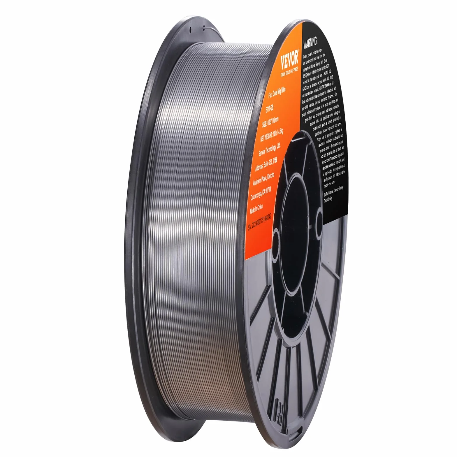 VEVOR Fil MIG Saldatura 0,8mm Bobina 4,5kg Acciaio Morbido 560 MPa