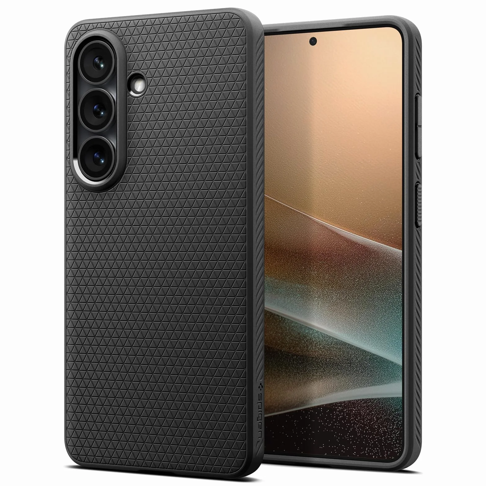 Spigen Cover Liquid Air Compatibile con Samsung Galaxy S26 - Nero Opaco