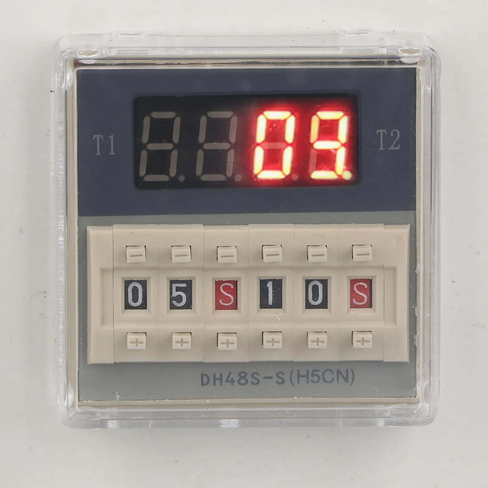 Sirena temporizzata industriale, allarme alto decibel 90-110 dB, 6 cifre | Allarme di temporizzazione del ciclo intelligente per pianificazione industriale e avvisi acustici