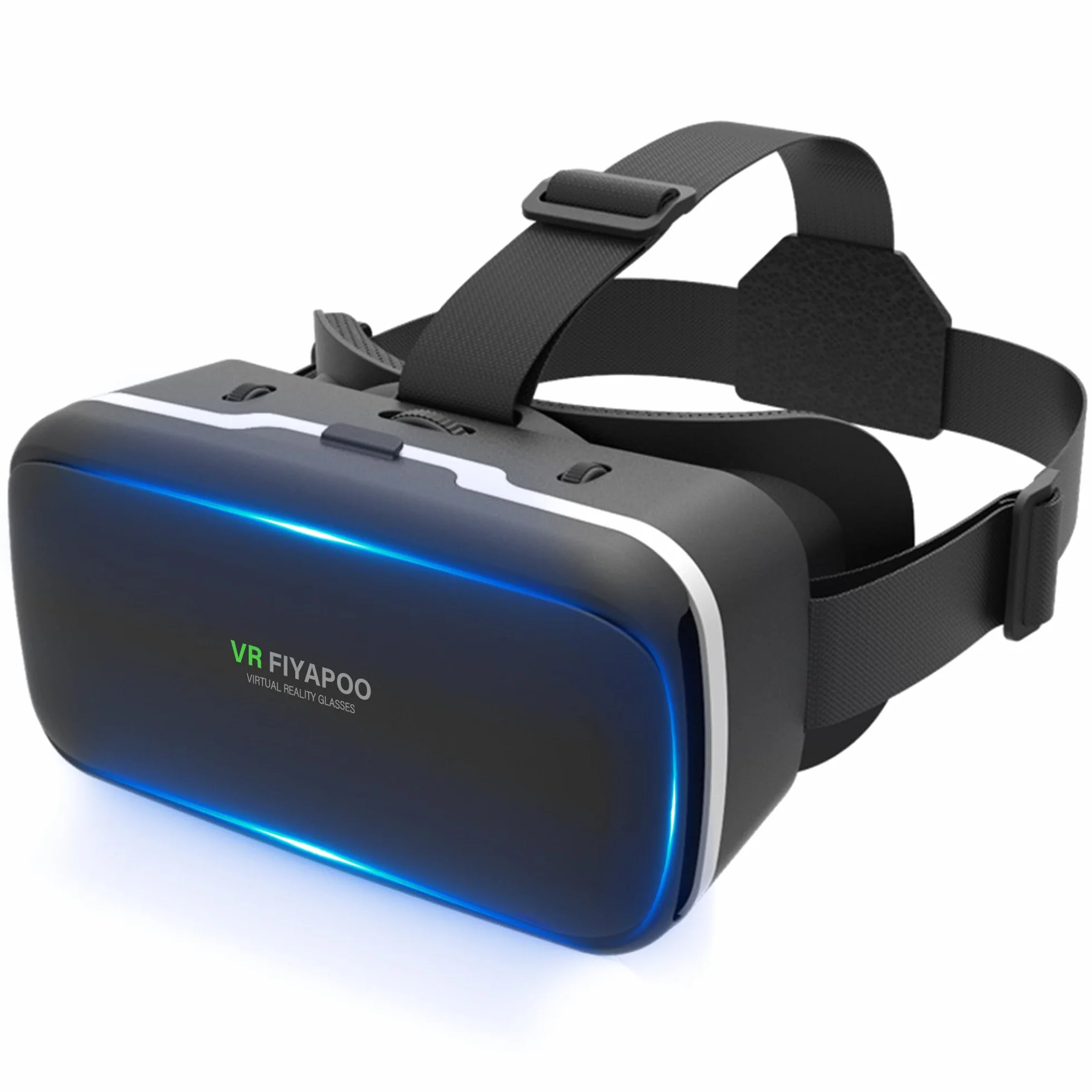 Occhiali VR 3D per Smartphone, 3D Visore Realtà Virtuale, HD VR per Film & Giochi, Compatibile con la Maggior parte degli Smartphone (4,7-6,7 Pollici). Regalo di Natale Perfetto.