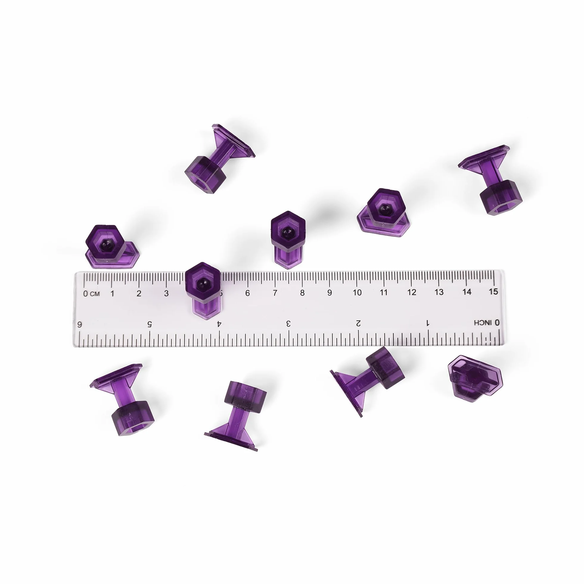 Adattatore adesivo PDR Tools esagonale 30 pezzi
